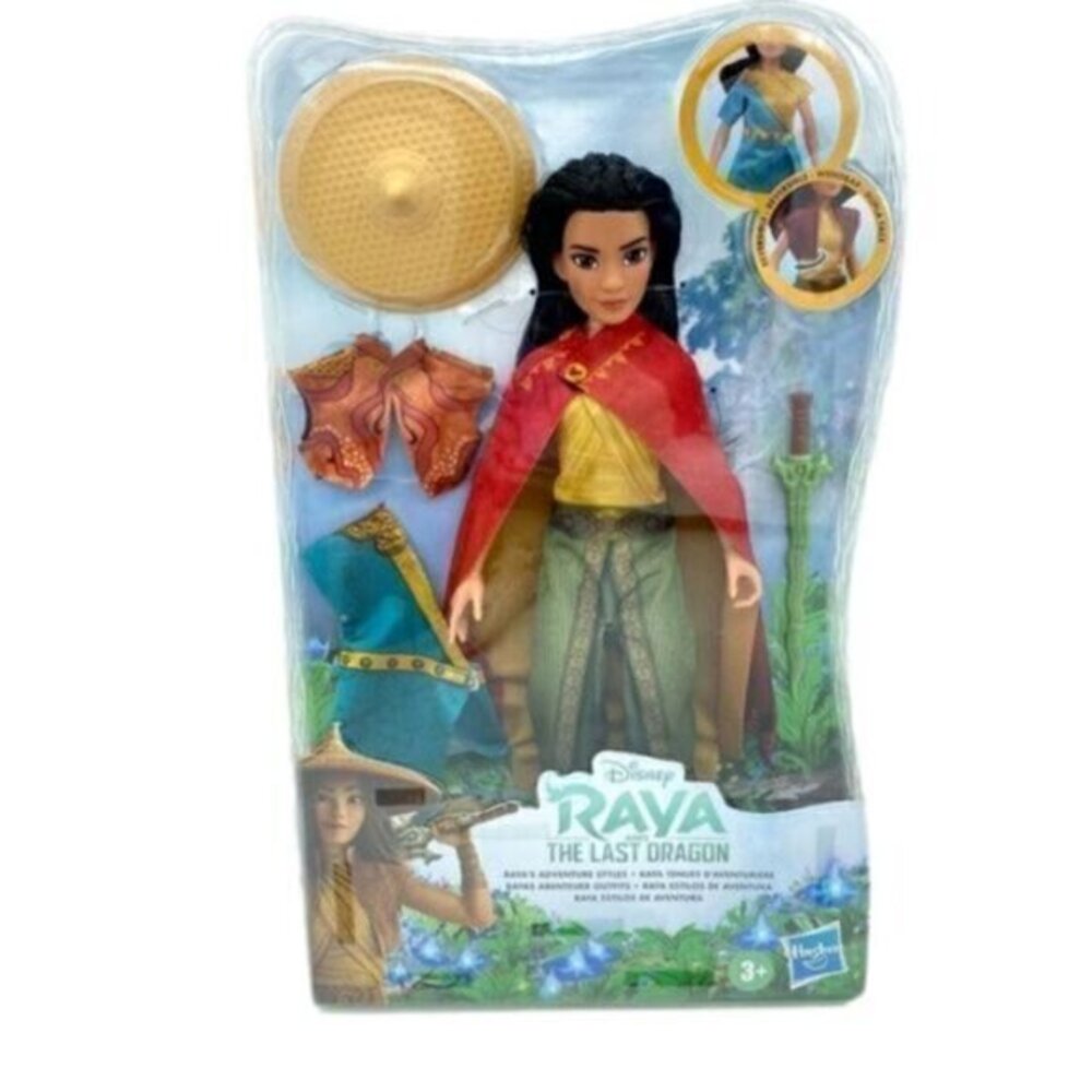 Disney Raya and the Last Dragon Raya's Adventure Styles Fashion Doll New